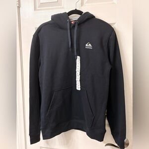 Quiksilver Men's Blue Hooded Sweatshirt